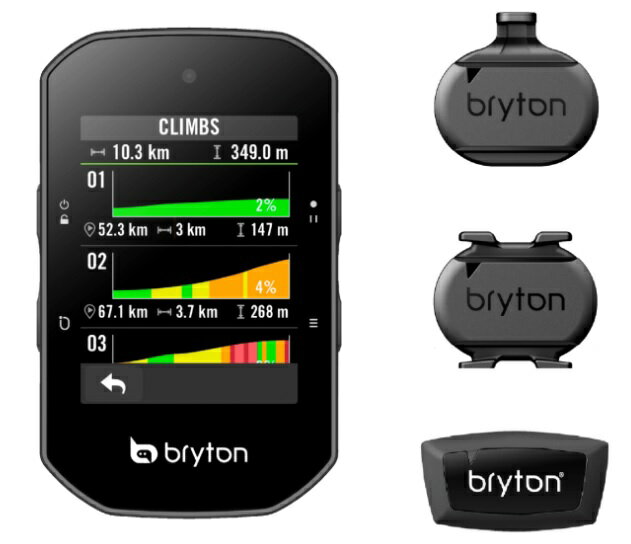 Bryton uCg Rider S500T C_[ S500T (PCfXEXs[hESZT[t) TCNRs[^[ GPS [gir@\