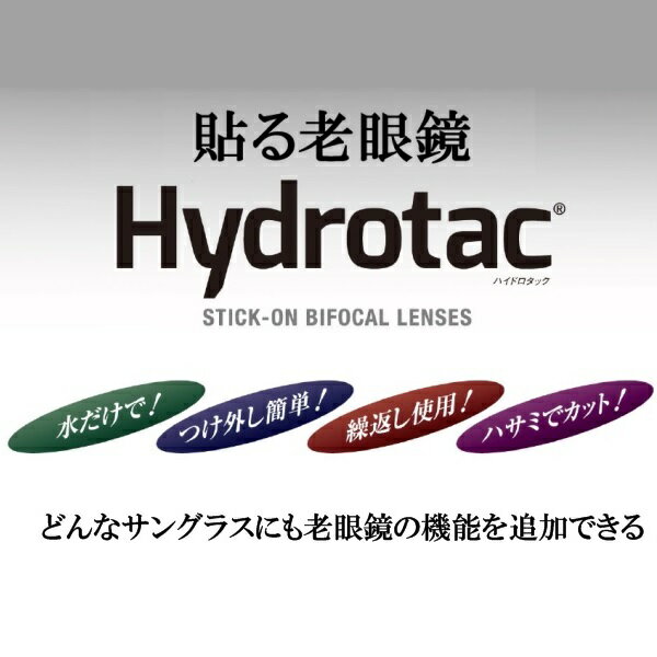 Hydrotac(ハイドロタック) 貼るリーディングレンズ