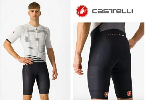 CASTELLI ( カステリ ) ビブショーツ SUPERLEGGERA BIBSHORT ( スーパーレッジェーラ ビブショーツ ) ブラック CASTELLI ( カステリ ) ビブショーツ SUPERLEGGERA BIBSHORT ( スーパーレッジェーラ ビブショーツ ) ブラック
