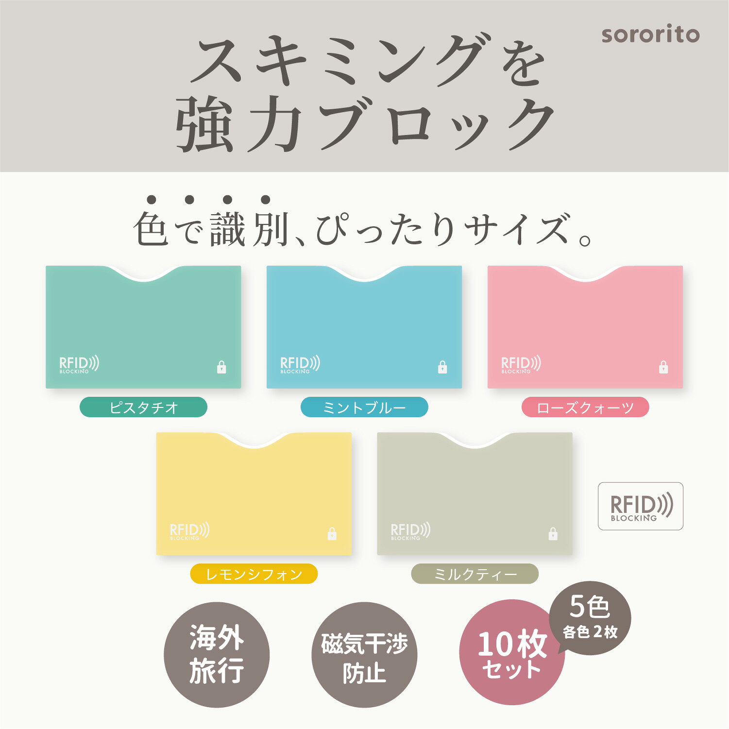 ＼色で識別ピッタリサイズ！／ スキミング防止 マイナンバー カード ケース 【楽天...