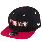 ECヴィトーリア公式 9FIFTY キャップ【VITORIA】NEW ERA ブラック×レッド