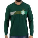 パルメイラスクラシックラインデザイン 公式ロングTシャツ 長袖【PALMEIRAS】ダークグリーン