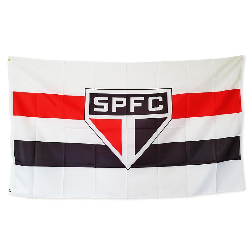 サンパウロFCフラッグ【SAO PAULO FC】エンブレムデザイン