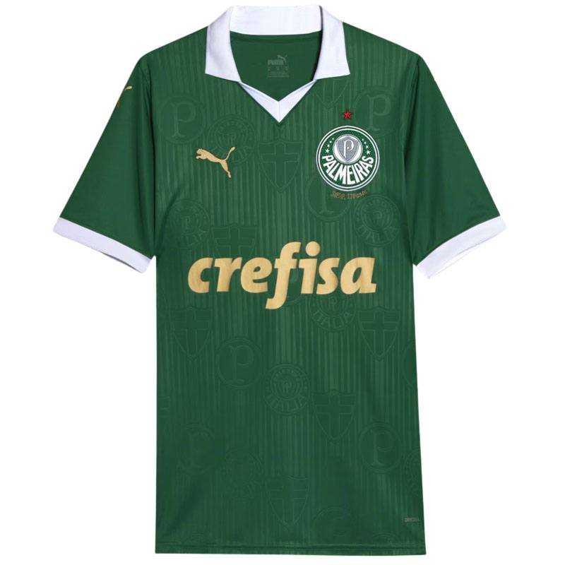 National Teams - ■取り寄せ商品■パルメイラス 24/25 ホームユニフォーム PALMEIRAS 公式 PUMA グリーン×ゴールド マーキング対応