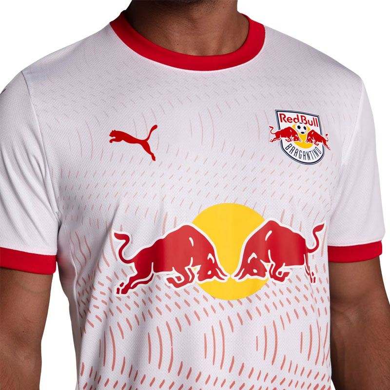 ■取り寄せ商品■レッドブル・ブラガンチーノ 25/26 ホームユニフォーム RED BULL BRAGANTINO 公式 PUMA ホワイト