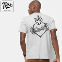 【toiss】トイストライバルハートTシャツ SAGRADO CORACAO | グレー