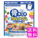 【送料無料】 骨キッズカルシウム チョコレート風味■ ファイン カルシウム ミネラル 鉄 鉄分 ビタミン ビタミンB群 骨補給 牛乳嫌い カルシウム不足 乳製品アレルギー 栄養成分 成長期 サポート 食生活 バランス チョコ味 ホット アイス 手軽 溶かすだけ 美味しい おいしい
