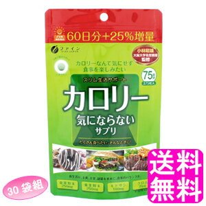 【送料無料】 カロリー気にならない 大容量品 約375粒 【30袋組】■ ファイン ダイエット ストレスフリー カロリー 糖…