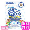 【送料無料】 骨キッズカルシウム タブレット チョコレート風味 【2袋組】■ ファイン カルシウム ミネラル 鉄 鉄分 ビタミン 牛乳嫌い カルシウム不足 栄養成分 成長期 サポート 食生活 バランス チョコレート味 チョコ味 タブレットタイプ そのまま 置き換え 手軽 外出時