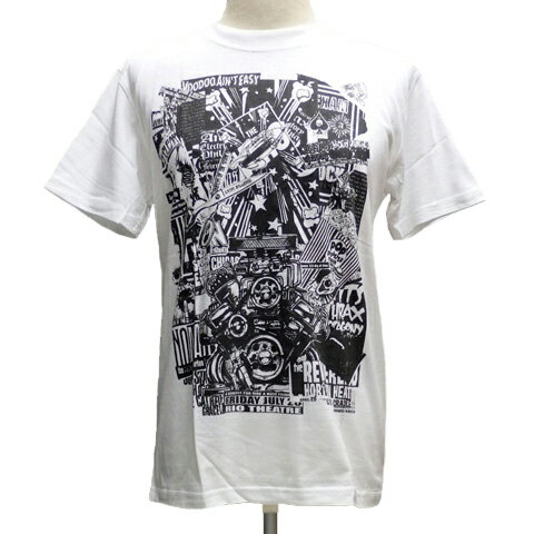 AJITOアジト エンジンTシャツ-AJT-9003