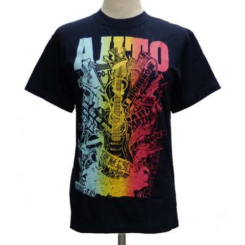 AJITOアジト ユニバースギターTシャツ-AJT-9004