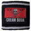 CREAMSODAクリームソーダ CS 角ドクロ リストバンドPD18GS-03