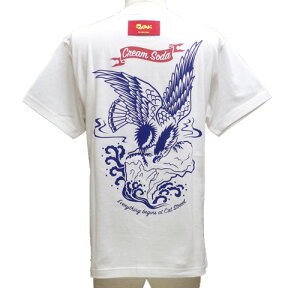 CREAMSODAクリームソーダ CS EAGLE TシャツPD22T-02