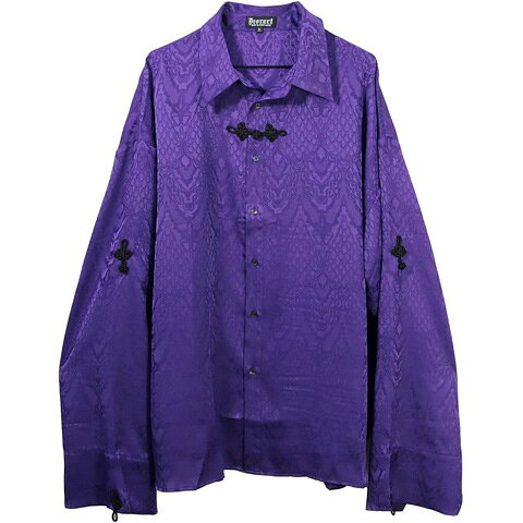 Rakuten - Deorartディオラート 【GOTH CHINA】キョンシースリーブ・中華 ギャング シャツ [チャイナ柄]DRT2850/【送料無料】