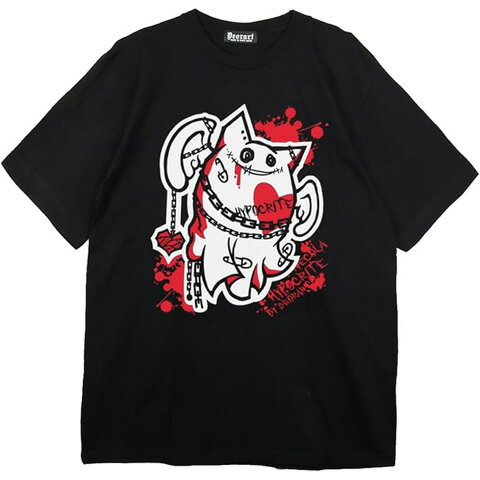 Deorartディオラート オーバーサイズ・プリントTシャツ[ ぎぜんしゃ ]DRTP010/