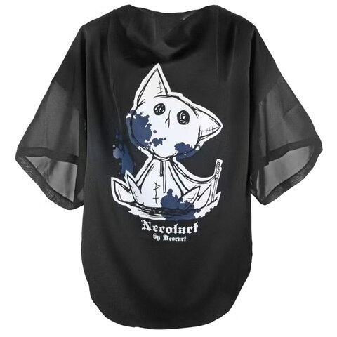 Deorartディオラート 袖シアー ドレープ Tシャツ [NECOLA ヌイグルミ]DRT2897/