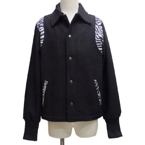 GOOD ROCKINグッドロッキン ブラック&ゼブラ ショートカーコートGRJ-223【送料無料】