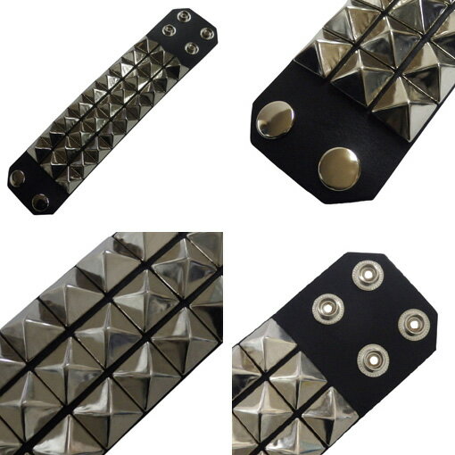 リストバンド[ 3連ピラミッド ]06AC0125