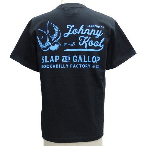 JOHNNY KOOLジョニークール 半袖Tシャツ[ ロックンロール・スワロー ]JK-8152T