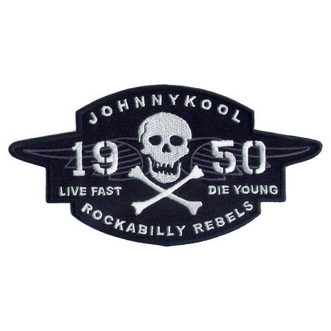 Rakuten - JOHNNY KOOLジョニークール ワッペン[ JKスカル ]JK-7110