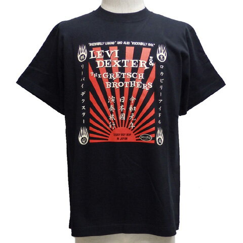 JOHNNY KOOLジョニークール 半袖Tシャツ リーバイ＆グレッチ ブラザーズ ツアー JK-8163T