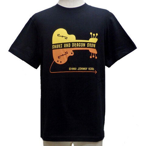 JOHNNY KOOLジョニークール 半袖Tシャツ[ スネーク＆ドラゴン・ショー ]JK-8193T