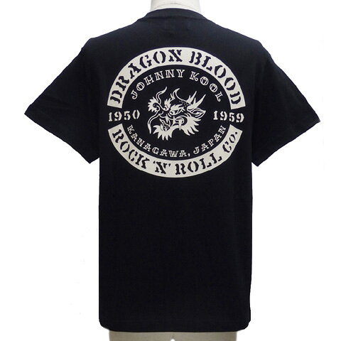 JOHNNY KOOLジョニークール 半袖Tシャツ[ ドラゴン・ブラッド ]JK-8195T