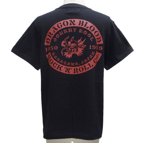 JOHNNY KOOLジョニークール 半袖Tシャツ[ ドラゴン・ブラッド ]JK-8195T