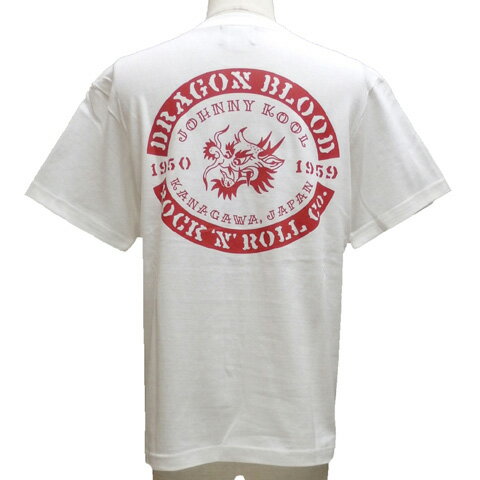JOHNNY KOOLジョニークール 半袖Tシャツ[ ドラゴン・ブラッド ]JK-8195T