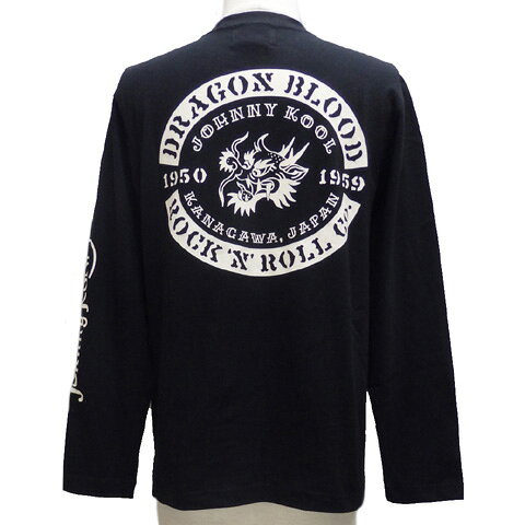 JOHNNY KOOLジョニークール ロングTシャツ[ ドラゴン ・ブラッド ]JK-8195LT