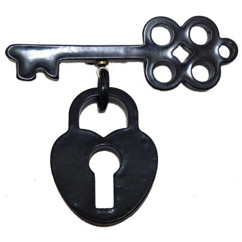 Mew ピンブローチ[ キー ]-MPBKL-001[ B/B ]