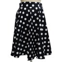 SAVOY CLOTHINGサボイクロージング DOT柄サーキュラースカートSVY-SK023