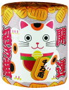 【トイレットペーパー　招福招き猫(1ロール)】名入れ オリジナル　まとめ売り　縁起・金銀・貯金箱・お守り