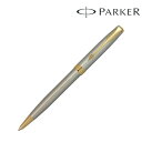 【PARKER パーカー ギフト包装 レーザー名入れ対応・ソネット　ステンレススチールGT　ボールペン】ギフト　プレゼント　ブランド筆記具