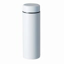 【スリム真空ボトル260ml ホワイト】ノベルティ グッズ プリント レジャーボトル ノーブランド保冷・保温(3)