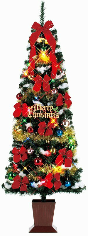 【[店舗装飾品] セットツリーマルチ180cm】イベント用品　棚飾りつけ　クリスマスの店舗装飾品