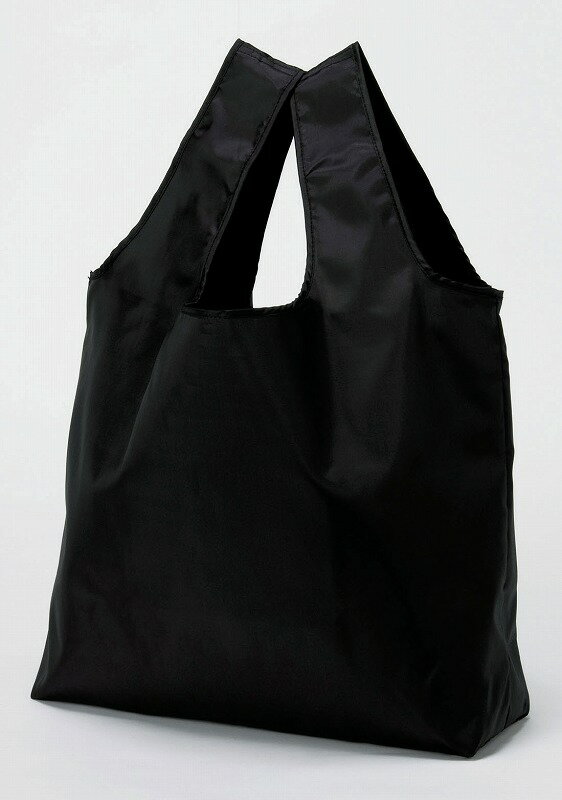 【プレント/たっぷりエコバッグ■ブラック】名入れ オリジナル　レジャー用　機能付きバッグ