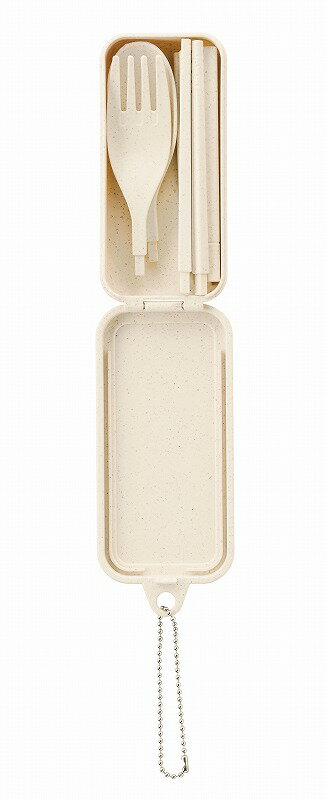 【カトラリーセット 麦わら入タイプミニ(3点) ナチュラル】ノベルティ グッズ　敬老会　食器・テーブルウェア