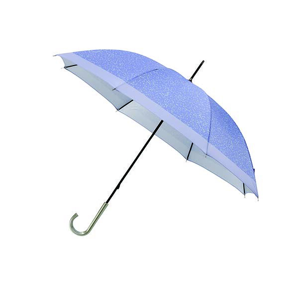 【ランダムドット晴雨兼用長傘】景品　安価　UVカット日傘・晴雨兼用傘