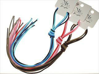 【グラデーションロングゴム中 80cm　3P　】販促品　まとめ売り　女性向けエチケット・ミラー・小物