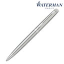 【WATERMAN ウォーターマン ギフト包装 レーザー名入れ対応・メトロポリタン　エッセンシャル　ステンレススチールCT　BP】ギフト　周年記念　ブランド筆記具