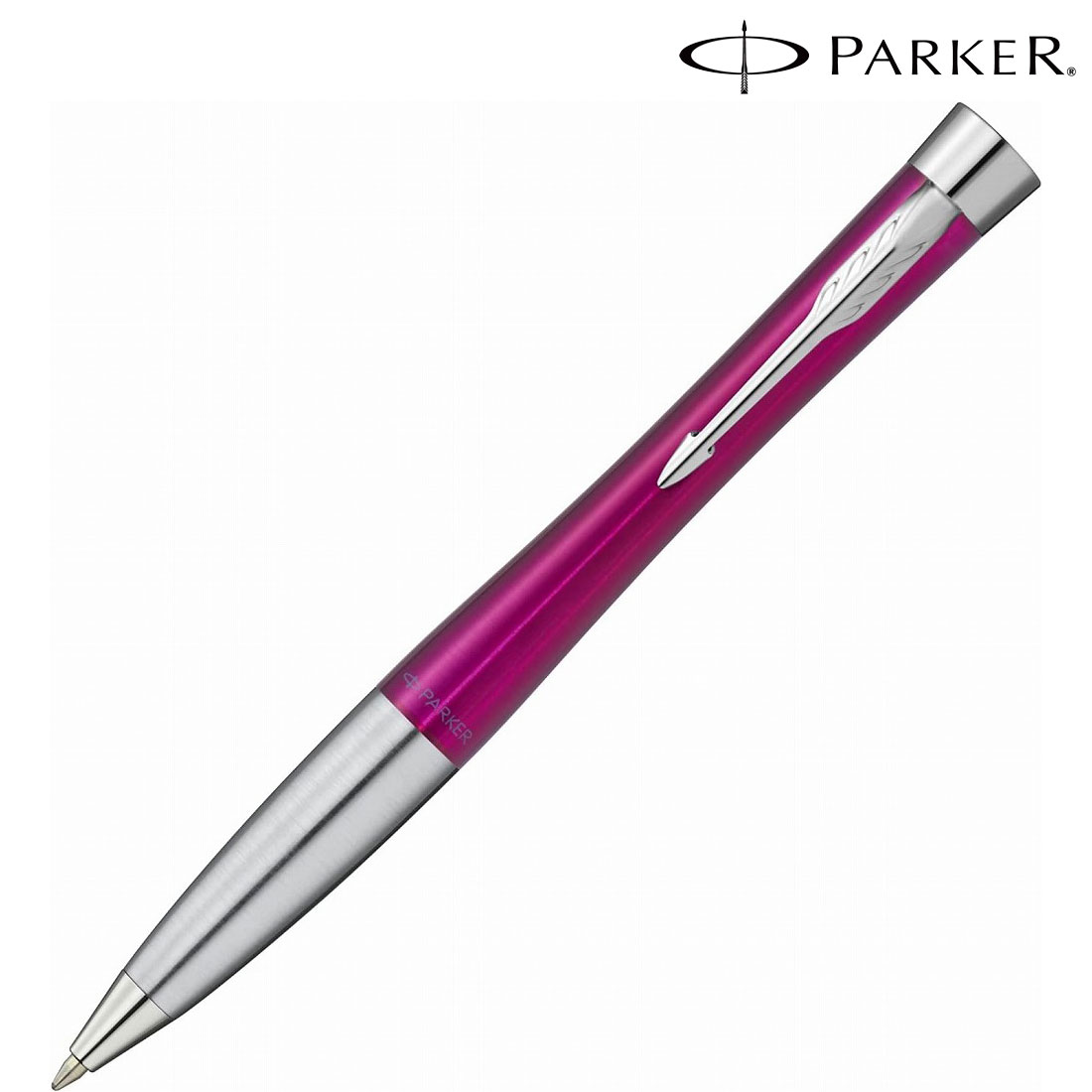 【PARKER パーカー ギフト包装 レーザー名入れ対応・アーバン マジェンタCT ボールペン】もらって嬉しい 記念品　周年記念　ブランド筆記具