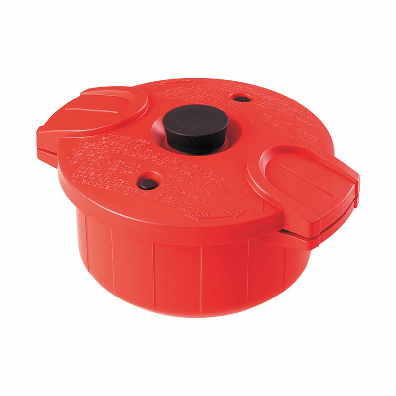 【電子レンジ極み味　レッド】景品　便利　レンジ調理器具