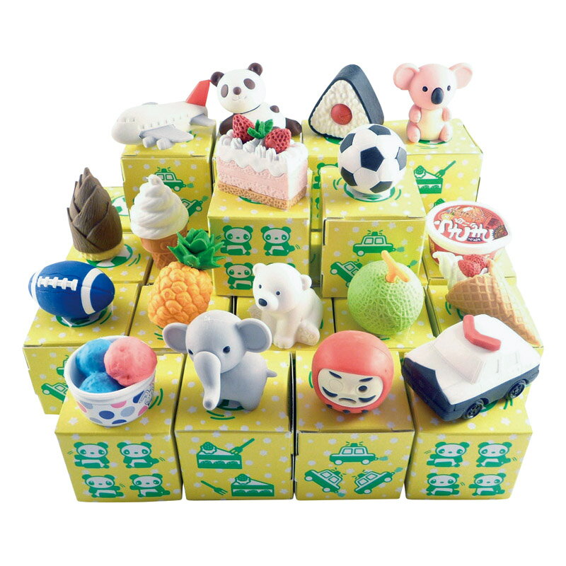 【おもしろ消しゴム(小箱入)(1P)】イベント　お祭り　おもちゃ・パーティグッズ