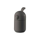 【Maluttoワンタッチサーモステンレスボトル220ml チャコールブラック】 卒園 レジャーボトル ノーブランド保冷・保温(3)