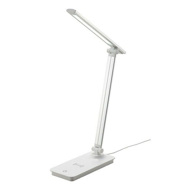 【ワイヤレス充電機能付卓上ライト】もらって嬉しい 記念品 まとめ買い 充電器・ケーブル