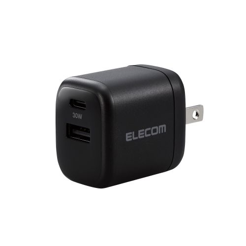 【エレコム AC充電器 USB Type-C/PowerDelivery認証/最大出力30W ブラック MPA-ACCP30BK】中学 高校 大学 卒業記念品 もらって嬉しい 充電器・ケーブル