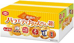 【亀田のバラエティおせんべい箱】　　菓子類