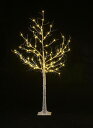 【LEDホワイトブランチツリー180cm】イベント用品 店舗用 クリスマスの店舗装飾品
