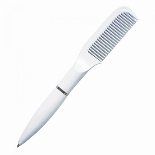 【くし付きボールペン】名入れ オリジナル　安い　ノーブランドボールペン